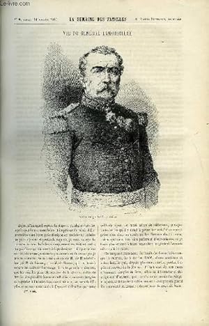 Seller image for LA SEMAINE DES FAMILLES 8EME ANNEE N2 - VIE DU GENERAL LAMORCIERE DE ALFRED NETTEMENT, LA CLEF D'OR III DE ZENAIDE FLEURIOT, LES VILLES D'EAU II DE MARIE DE F, CORDOUE DE FELIX-HENRI, LA BETE DU GEVAUDAN DE BENEDICT-HENRI REVOIL for sale by Le-Livre