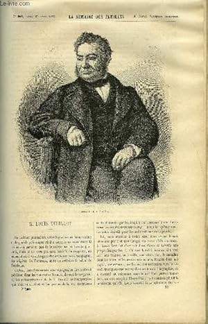 Immagine del venditore per LA SEMAINE DES FAMILLES 9EME ANNEE N30 - M. LOUIS VEUILLOT DE RENE, NAUFRAGES ET SAUVETAGES III DE G. DE LA LANDELLE, L'EXPOSITION DE 1867 DE ALFRED NETTEMENT FILS, PRINTEMPS, ENFANCE ET POESIE DE FELIX-HENRI, MOEURS ET CARACTERES DU XVIIe SIECLE venduto da Le-Livre