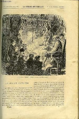 Seller image for LA SEMAINE DES FAMILLES 10EME ANNEE N8 - LES RECITS DU GRAND-PERE DE FELIX-HENRI, LES TROCS DU PAUVRE JEHAN DE A. LE PAS, NOUVELLE PLACE DU PALAIS-ROYAL DE RENE, LA CANNE A LA MAIN III DE JEROME DUMOULIN, CLAIRE DE FOURONNE IV DE ALFRED DE THEMAR for sale by Le-Livre