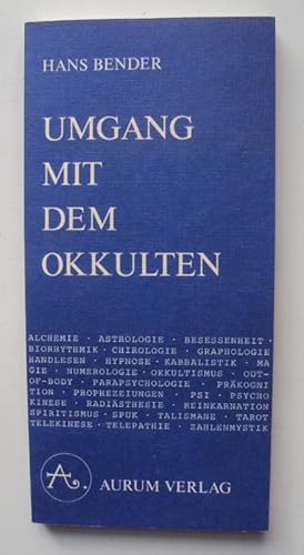 Seller image for Umgang mit dem Okkulten for sale by Der Buchfreund