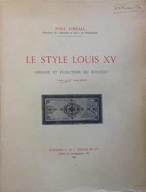 LE STYLE LOUIS XV: ORIGINE ET EVOLUTION DU ROCOCO