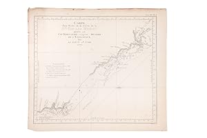 Bild des Verkufers fr Carte d'une Partie de la Cote de la Nle. Galles Meridle. depuis le Cap Tribulation jusqu'au Detroit de L'Endeavour, par le Lieut. J.Cook zum Verkauf von Hordern House Rare Books