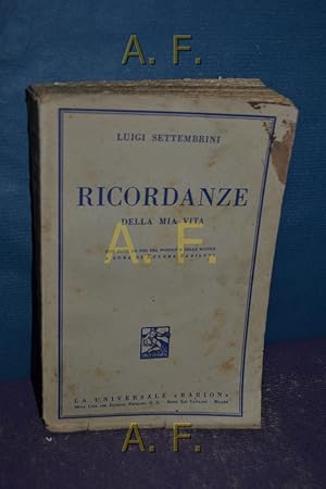 Seller image for Ricordanze : Della mia vita. for sale by Antiquarische Fundgrube e.U.