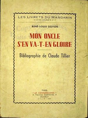 Mon oncle s'en va-t-en guerre. Bibliographie de Claude Tillier