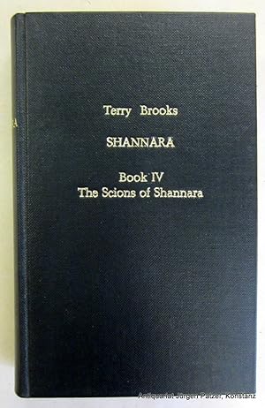 Imagen del vendedor de The Scions of Shannara. Book one of The Heritage of Shanara. London, Orbit Books, 1990. 1 Bl., 502 S. Neuer Lwd. (ISBN 0708848400). a la venta por Jrgen Patzer