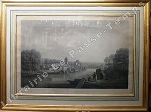 Seller image for VUE DE L'ILE-BARBE, prise de la rive gauche de la Sa�ne. for sale by Jean-Paul TIVILLIER