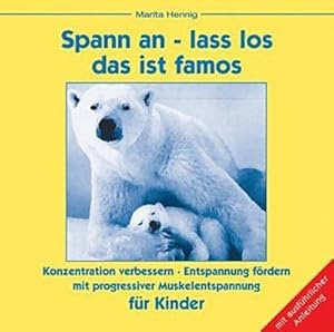 Bild des Verkufers fr Progressive Muskelentspannung fr Kinder, 1 Audio-CD : Konzentration verbessern, Entspannung frdern mit progressiver Muskelentspannung fr Kinder zum Verkauf von AHA-BUCH GmbH