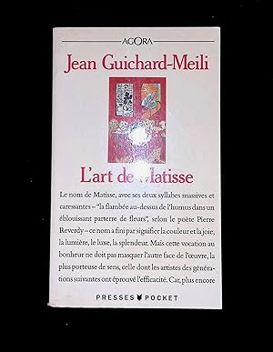 Bild des Verkufers fr L'Art de Matisse zum Verkauf von LibrairieLaLettre2