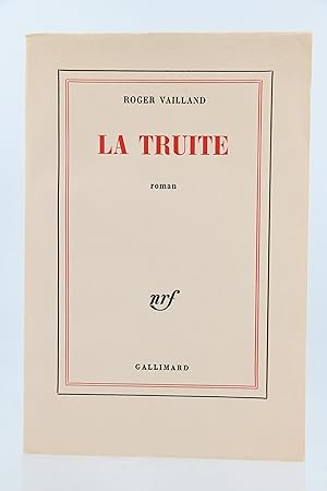 Bild des Verkufers fr La truite zum Verkauf von Librairie Le Feu Follet