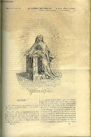 Bild des Verkufers fr LA SEMAINE DES FAMILLES 10EME ANNEE N36 - CRITIQUE - VIE DE SAINTE TERESE DE C. LAWRENCE, MA GRANDE SOEUR XIV DE ZENAIDE FLEURIOT, VILLEGIATURE DE RENE, LE NOUVEAU SOPHISTE X DE CH. FLANDIN, SALON DE 1868 IV DE ALFRED NETTEMENT zum Verkauf von Le-Livre