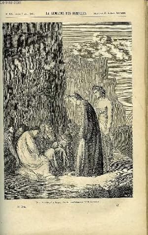 Seller image for LA SEMAINE DES FAMILLES 11EME ANNEE N45 - OZANAM ET FLANDRIN DE ALFRED NETTEMENT, LES AVENTURES D'UN CAPITAINE D'ARTILLERIE VIII DE H. AUDEVAL, LES HYMENOPTERES DE LEONTINE ROUSSEAU, UNE ASCENSION EN SUISSE DE FELIX-HENRI, A PROPOS DE LOTERIE for sale by Le-Livre