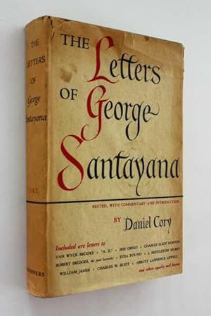 Image du vendeur pour The Letters of George Santayana mis en vente par Cover to Cover Books & More