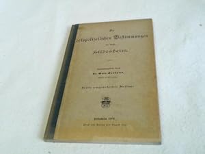 Die ortspolizeilichen Bestimmungen der Stadt Hildesheim