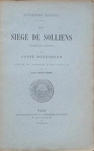 Lou Siégé de Solliens (Pouesias Dioisas)