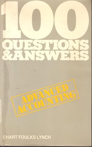 Imagen del vendedor de 100 Questions & Answers - Advanced Accounting a la venta por Snookerybooks