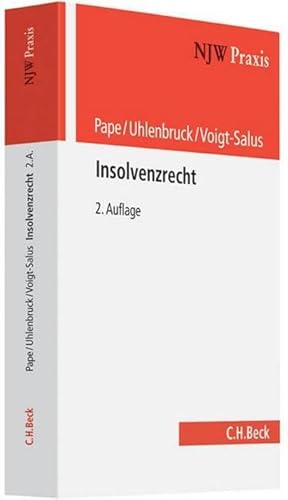 Bild des Verkufers fr Insolvenzrecht (NJW-Praxis, Band 67) zum Verkauf von AHA-BUCH