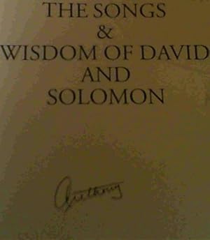 Seller image for The Songs &amp; Wisdom of David and Solomon Part ii for sale by Chapter 1