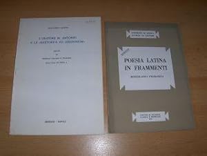 2 TITELN v. G. CALBOLI : "L`ORATORE M. ANTONIO E LA `RHETORICA AD HERENNIUM" Estratto da Giornale...