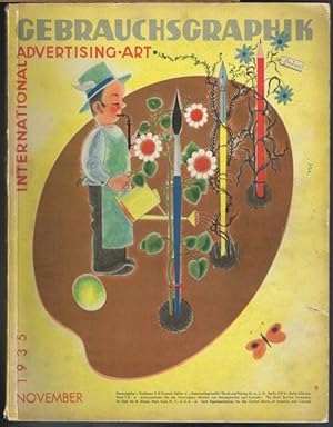 Gebrauchsgraphik - International Advertising Art. Herausgeber Prof. H. K. Frenzel Editor. Zwölfte...