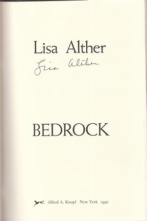 Seller image for Bedrock // The Photos in this listing are of the book that is offered for sale for sale by biblioboy