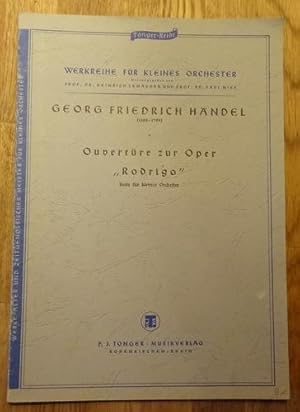 Bild des Verkufers fr Ouvertre zur Oper "Rodrigo" (Suite fr kleines Orchester) zum Verkauf von ANTIQUARIAT H. EPPLER