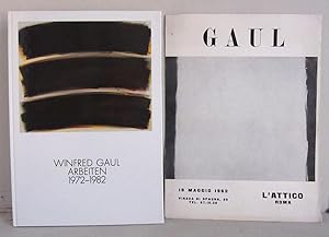 Immagine del venditore per Winfred Gaul - Arbeiten 1972-1982 + eine groformatige, leporelloartige "Flyer" von der Ausstellung in Rom in L'Attico, 19 Maggio 1962 venduto da Verlag IL Kunst, Literatur & Antiquariat