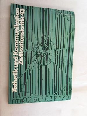 Bild des Verkufers fr sthetik und Kommunikation - Beitrge zur politischen Erziehung: Heft 43, Mrz 1981. zum Verkauf von Versandantiquariat Christian Back