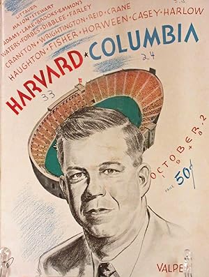 HARVARD & COLUMBIA FOOTBALL PROGRAM (OCTOBER 2, 1948)