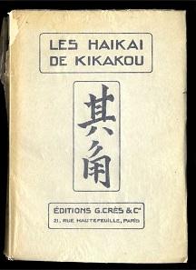 Les Haikai de Kikakou.