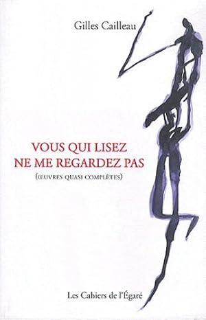 Image du vendeur pour vous qui lisez, ne me regardez pas mis en vente par Chapitre.com : livres et presse ancienne