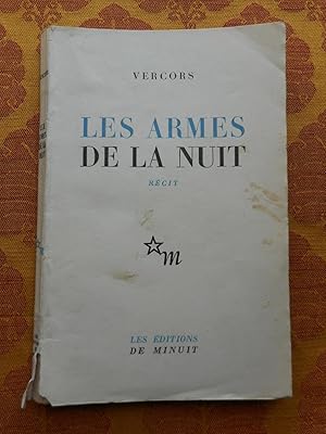 Image du vendeur pour Les armes de la nuit mis en vente par Frederic Delbos