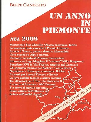 Bild des Verkufers fr Un anno in Piemonte 2009 zum Verkauf von Librodifaccia