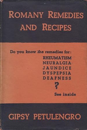 Seller image for Romany Remedies and Recipes for sale by Valuable Volumes