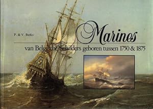 Imagen del vendedor de Marines van Belgische Schilders geboren tussen 1750 & 1875. a la venta por Frans Melk Antiquariaat