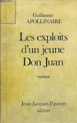 Image du vendeur pour LES EXPLOITS D'UN JEUNE DON JUAN mis en vente par Le-Livre