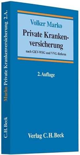 Seller image for Private Krankenversicherung: nach GKV-WSG und VVG-Reform : nach GKV-WSG und VVG-Reform for sale by AHA-BUCH