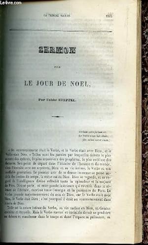 Bild des Verkufers fr SERMON POUR LE JOUR DE NOEL zum Verkauf von Le-Livre
