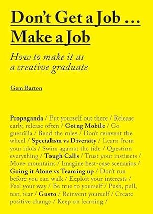 Seller image for Don't Get a Job.Make a Job (Paperback) for sale by Grand Eagle Retail