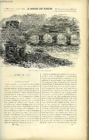 Seller image for LA SEMAINE DES FAMILLES 12EME ANNEE N40 - LE SIEGE DE LYON - LAURENCON ET DUGAST DE XAVIER DE CORLAS, L'HERITAGE DU CROISE III DE GABRIELLE D'ETHAMPES, GRANDEUR ET DECADENCE X DE MARIE GUERRIER DE HAUPT, PROCESSION DE LEONTINE ROUSSEAU for sale by Le-Livre