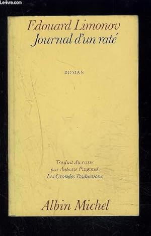 Image du vendeur pour JOURNAL D UN RATE mis en vente par Le-Livre