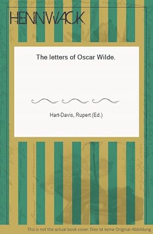 Bild des Verkufers fr The letters of Oscar Wilde. zum Verkauf von HENNWACK - Berlins grtes Antiquariat