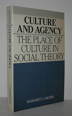 Seller image for CULTURE AND AGENCY for sale by Evolving Lens Bookseller