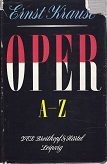 Oper von A-Z : Ein Handbuch.