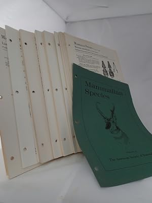 Seller image for Mammalian Species: Issue 1-617 for sale by YattonBookShop PBFA