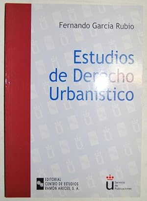 Image du vendeur pour ESTUDIOS DE DERECHO URBANISTICO mis en vente par Fbula Libros (Librera Jimnez-Bravo)