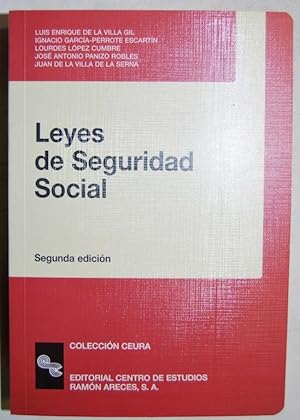 Imagen del vendedor de LEYES DE SEGURIDAD SOCIAL a la venta por Fbula Libros (Librera Jimnez-Bravo)