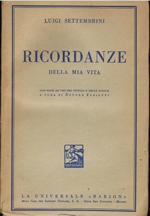 Ricordanze della mia vita,