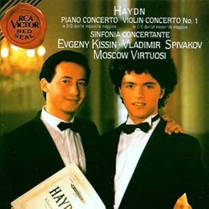 Seller image for Haydn : Piano Concerto in D / Violin Concerto No. 1 / Sinfonia Concertante Evgeny Kissin, Vladimir Spivakov, Moscow Virtuosi for sale by Licus Media