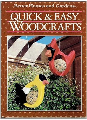 Seller image for Better Homes and Gardens Quick and Easy Woodcrafts for sale by Riverhorse Books
