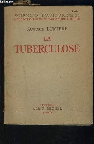 Bild des Verkufers fr LA TUBERCULOSE- MALADIE CONGENITALE zum Verkauf von Le-Livre